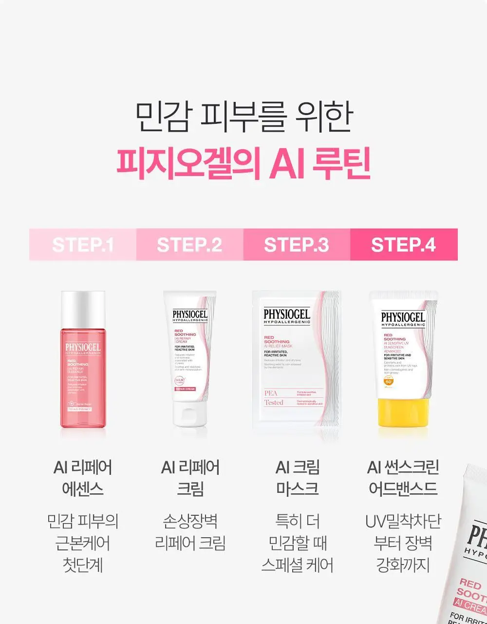 [NEW] 피지오겔 레드 수딩 AI 리페어 크림 100ml 상세페이지 25